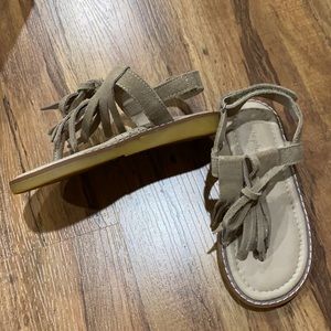 Elephantito Sandals Size 9 Boho style fringe sandal.